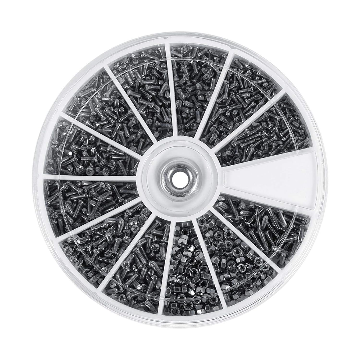 Kleine Schrauben Set, 600 Stück 12 Arten Von Kleinen Schraubenmuttern ...